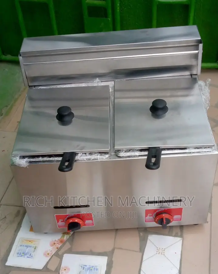 Double Deep Fryer (Gas) Table-top