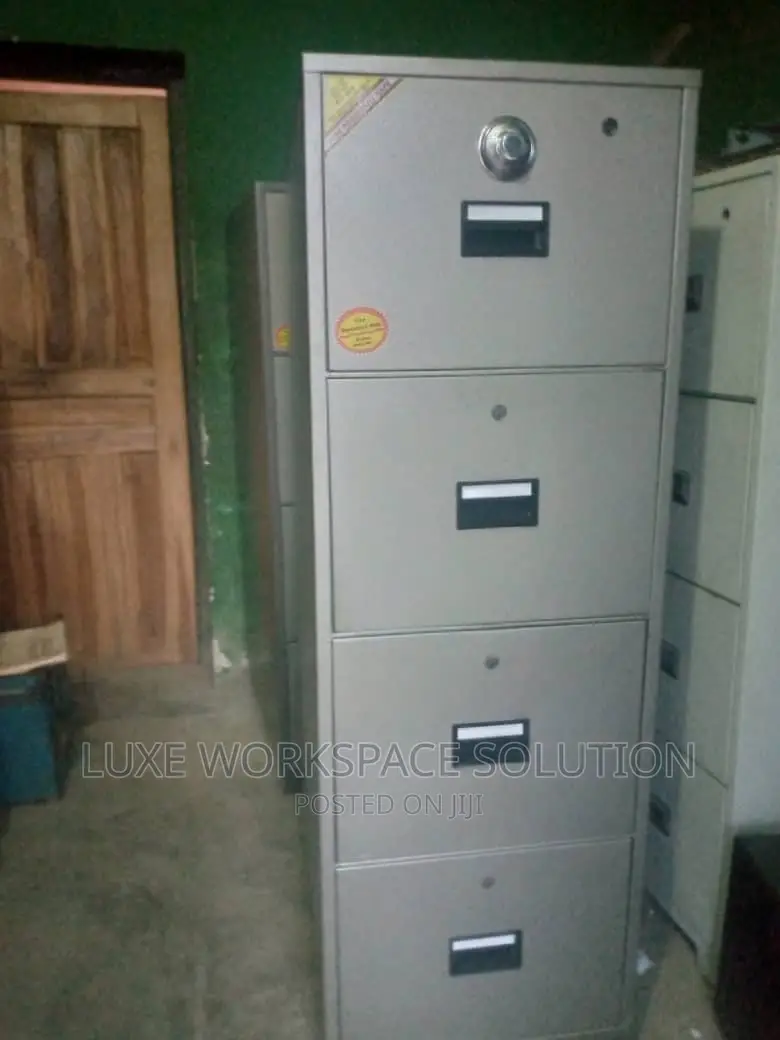 4 Drawers Fireproof Cabinet