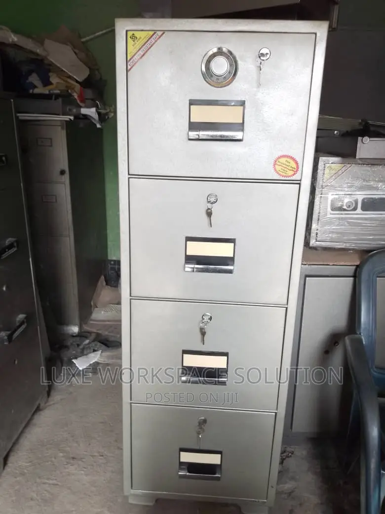 4 Drawers Fireproof Cabinet
