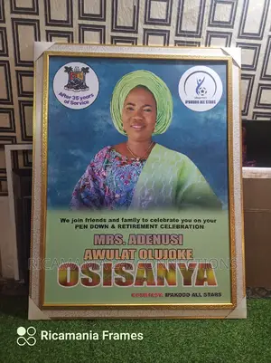 30*40 Portrait Frame for Your Personal Use