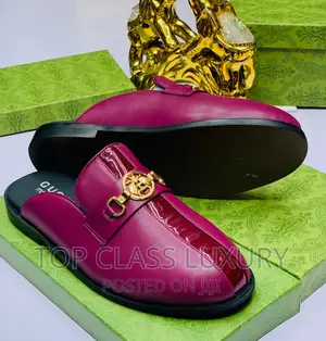 Original Gucci Men Luxury Half Shoe