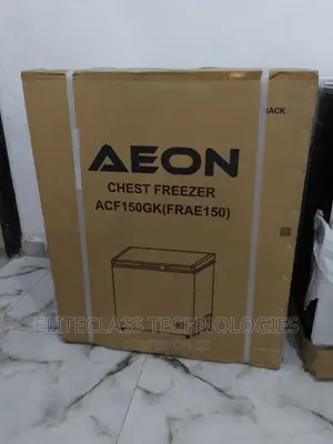 Aeon 147L Chest Freezer With Stylish Interior Acf150gk