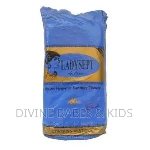 Lady Sept Hygienic Sanitary Pads - Blue