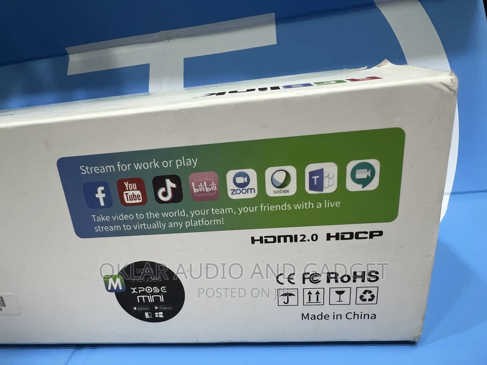 Rgblink Mini Pro 4 Channel Video Streaming Switcher