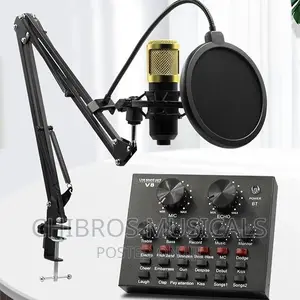 V8 Recording and Podcast Studio Set
