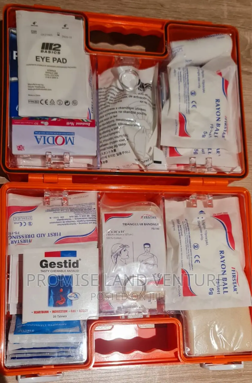 Secure First Aid Box Kitted