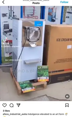 Standing Ice Cream Machine (Hard)