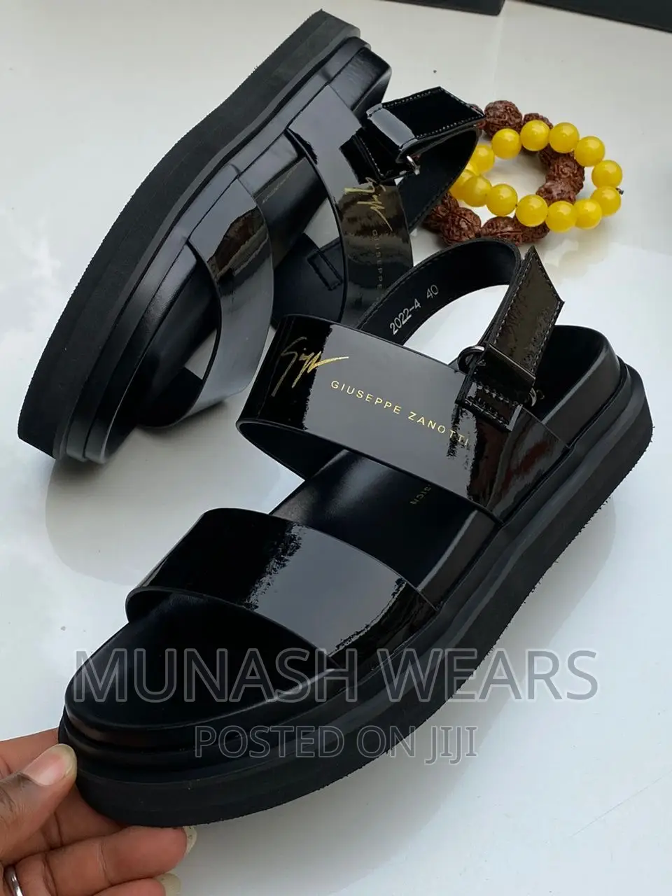 Zanotti Leather Sandal