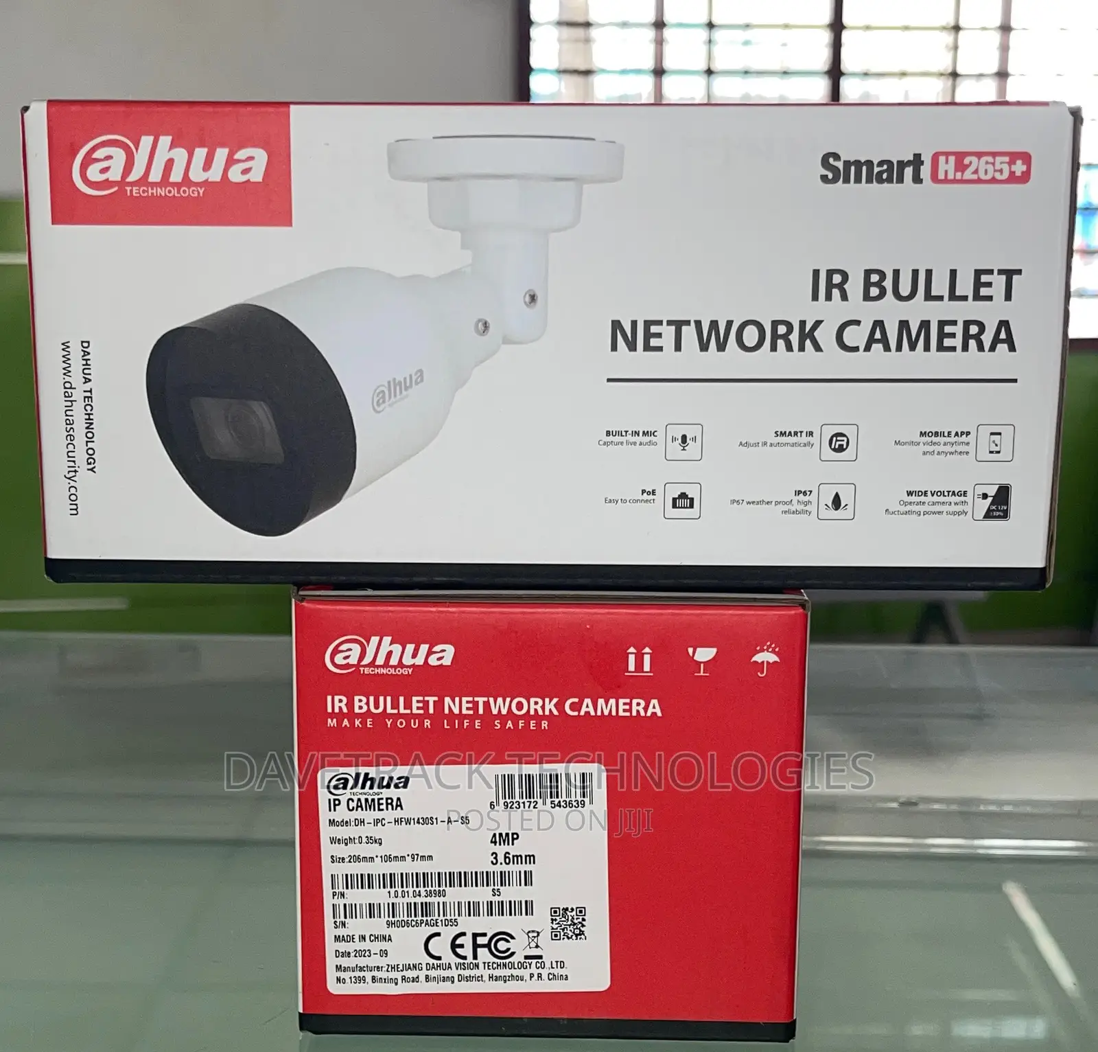Dahua 4mp Network Camera, Outdoor