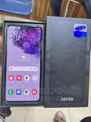New Samsung Galaxy S20 128 GB Blue