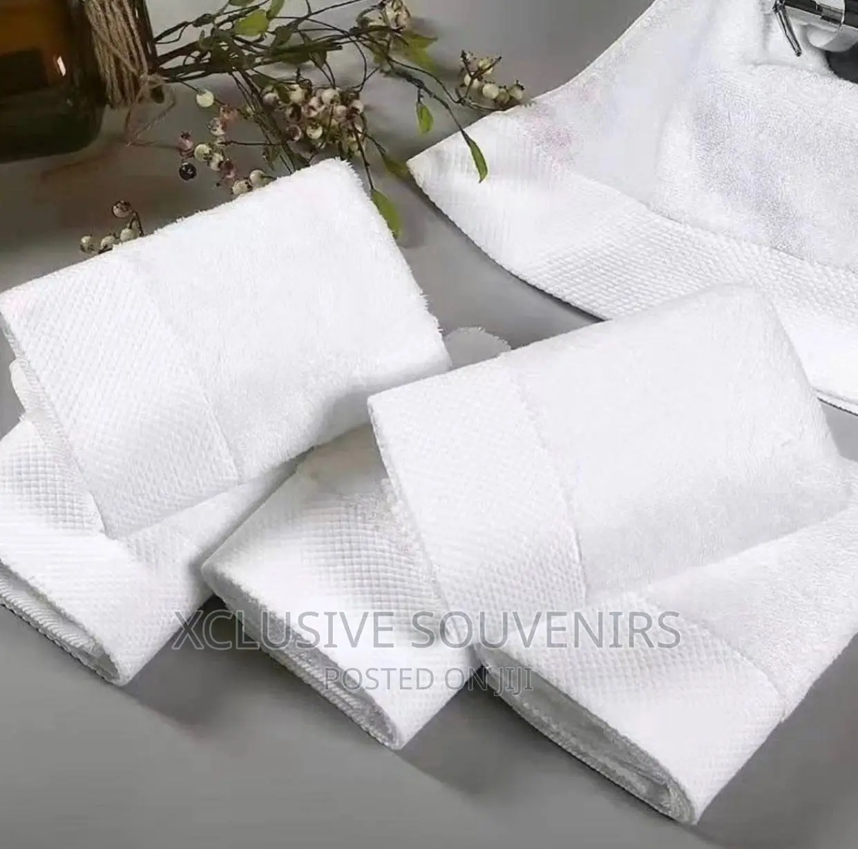 Quality Gym Size Towel With White Package