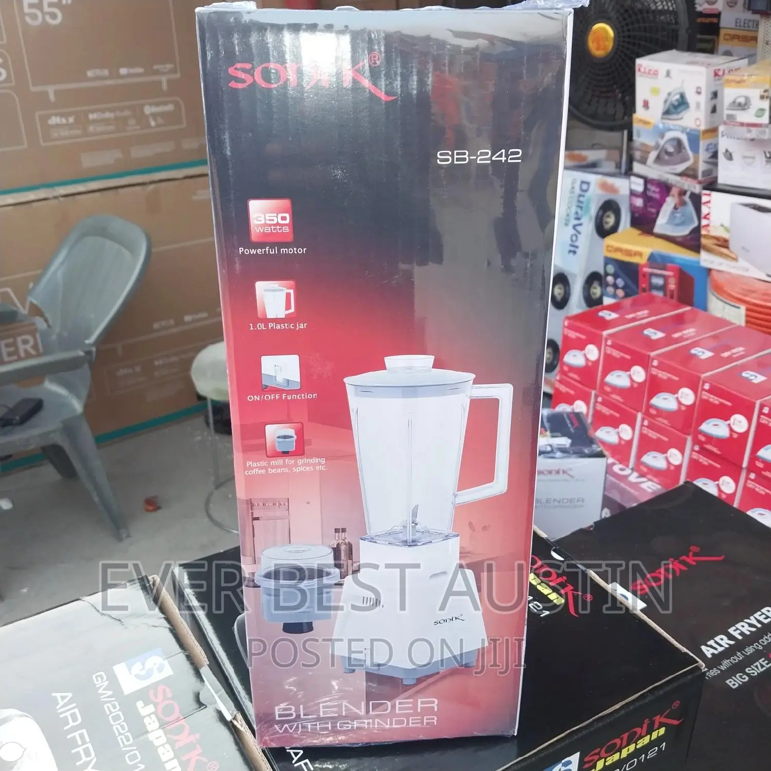 Sonik Japan Blender Double Cups 350w