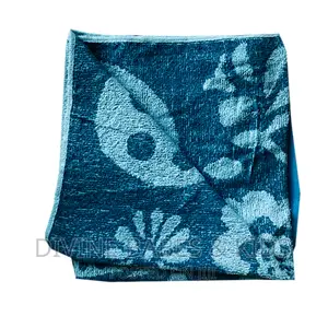 Mothers Towel-blue.Pink and Purple