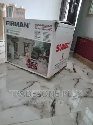 Brand New Firman 7.5kva Generator+Key+Tyre