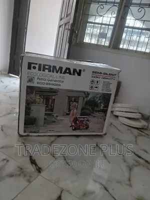 Brand New 7.5kva Firman Generator With Key+Tyre