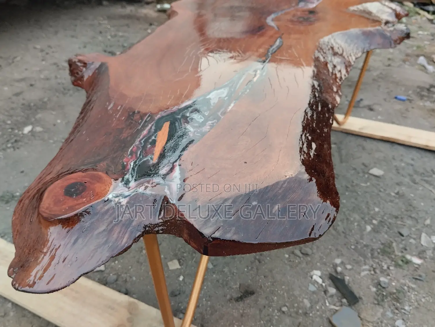 Wooden-Epoxy Coffee Table