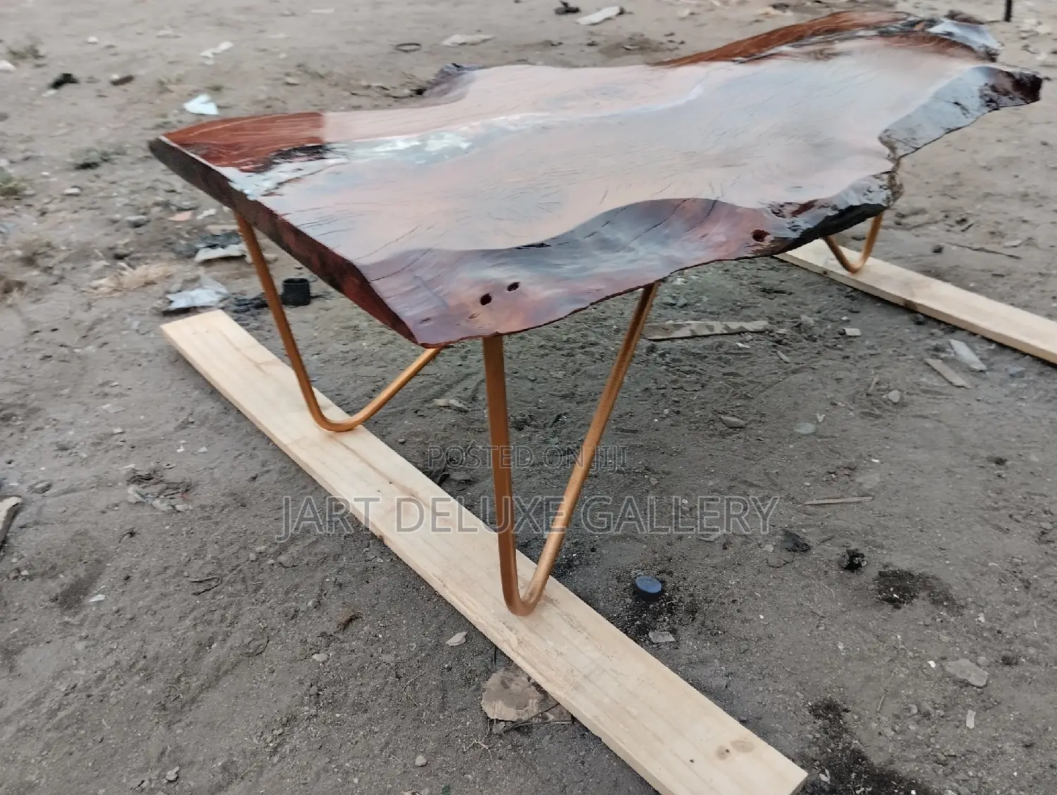 Wooden-Epoxy Coffee Table