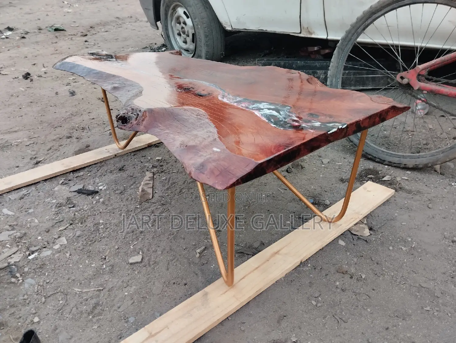 Wooden-Epoxy Coffee Table
