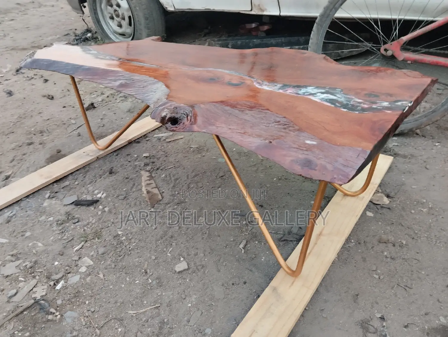 Wooden-Epoxy Coffee Table