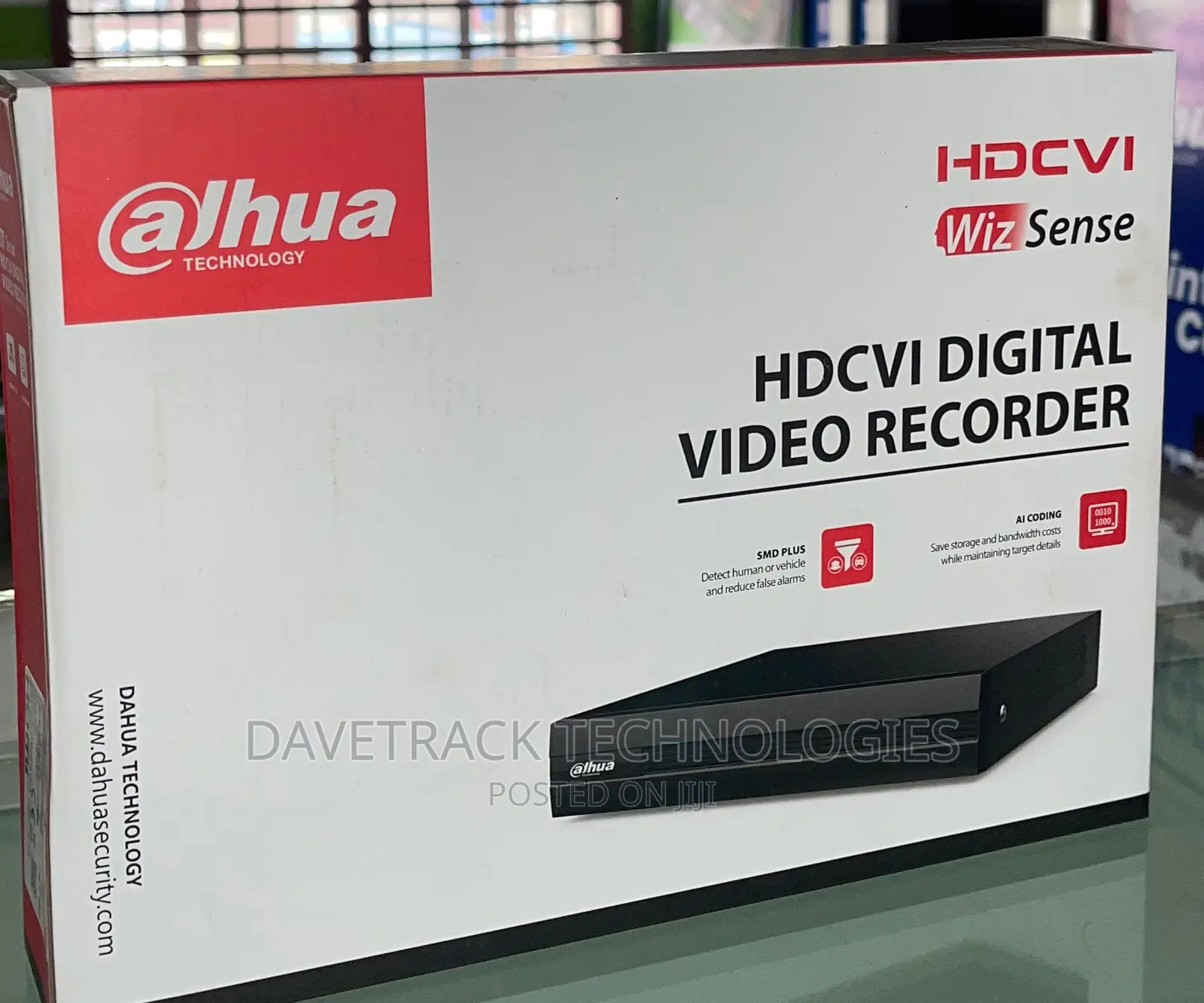 Dahua DVR 8channels Upto 2mp 1starter