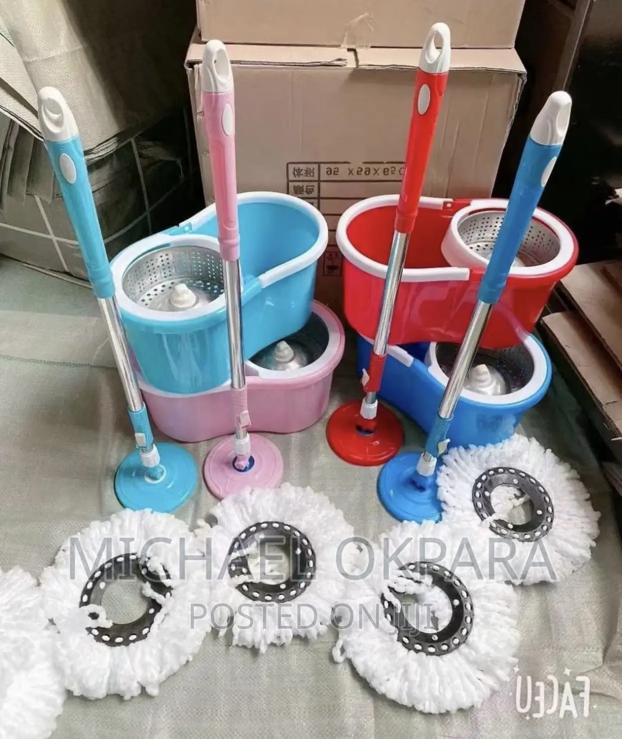 Spin Mop With Bowl
