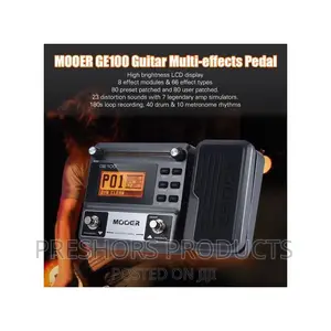 Gee 100 Mooer Guitar Multi Effect