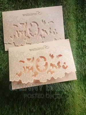 50 Copies of Invitation Card