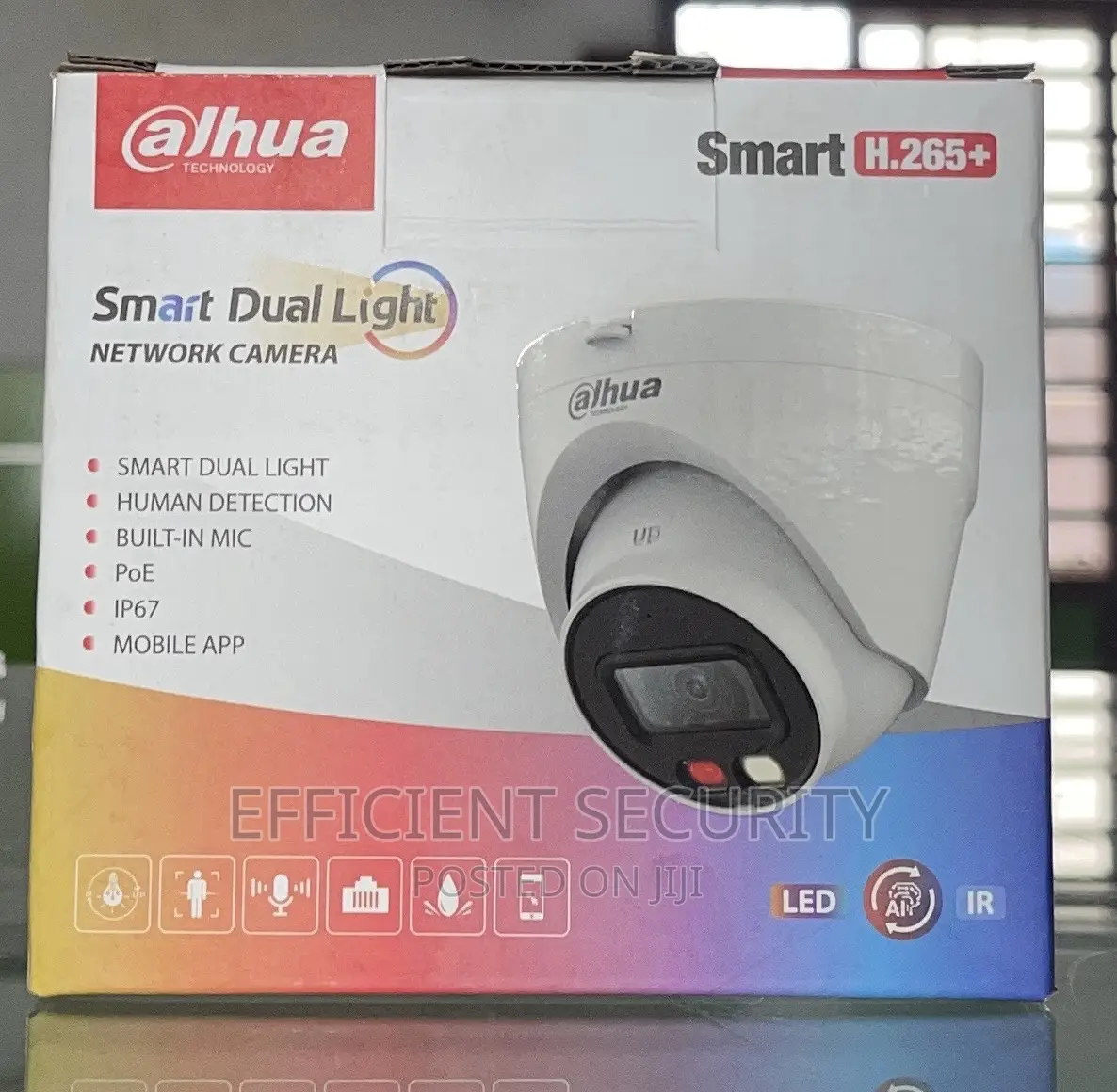 Dahua Smart Dual Light 4mp Network Camera With Audio, Indoor