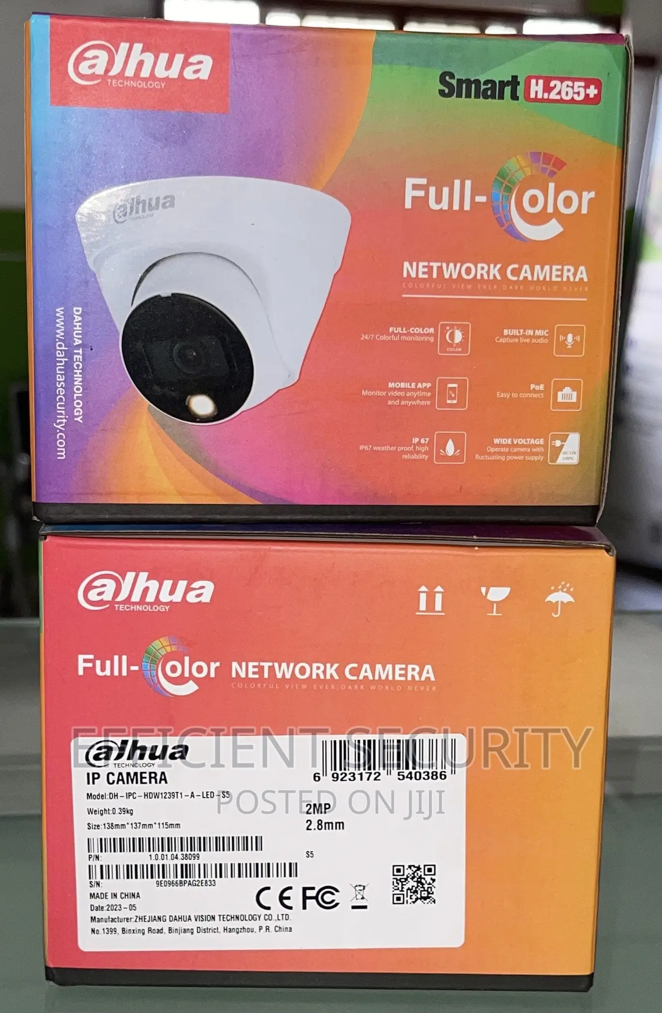 Dahua Full Color Network Camera, 2mp With Audio Indoor