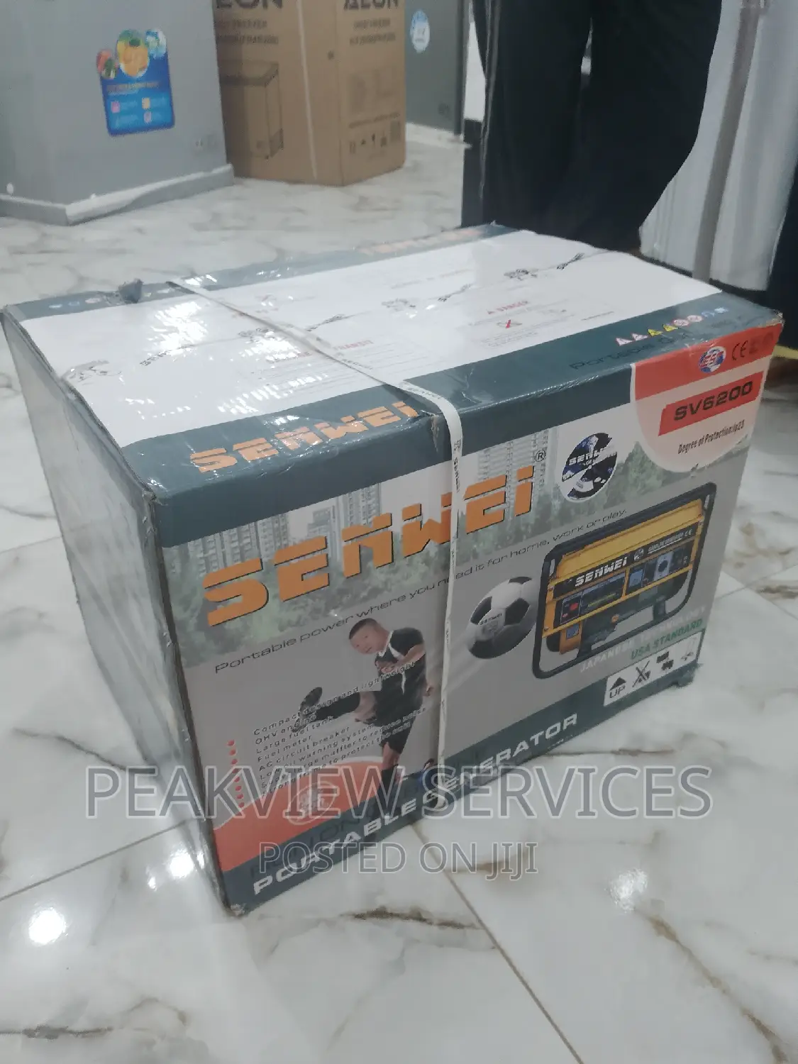 (SV6200) Senwei Manual Generator