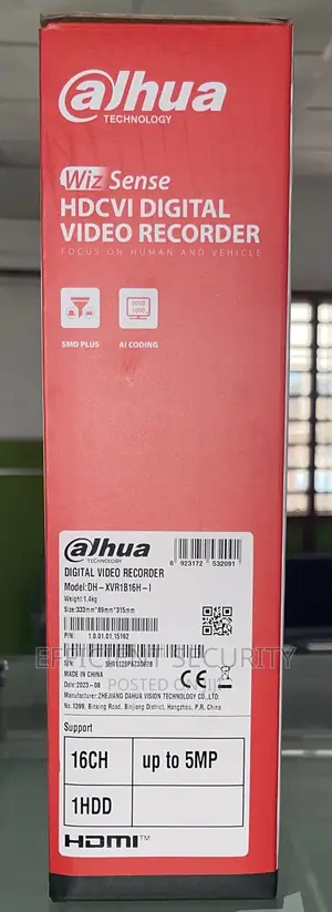 Dahua DVR 16channels Upto 5pm 1starter