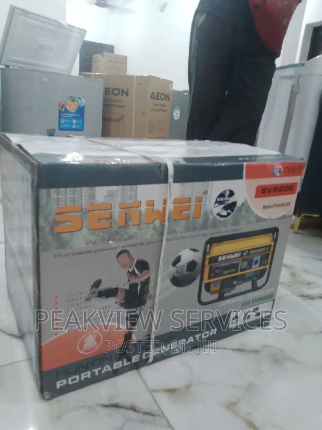 Brand -New Senwei 4.5kva Manual Generator