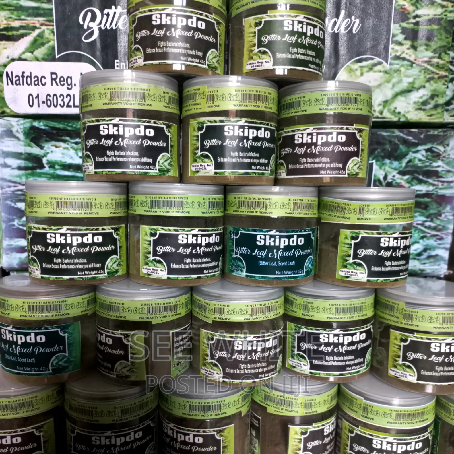 Skipdo Bitters (Bitter Leaf Scent Leaf Powder for Sale