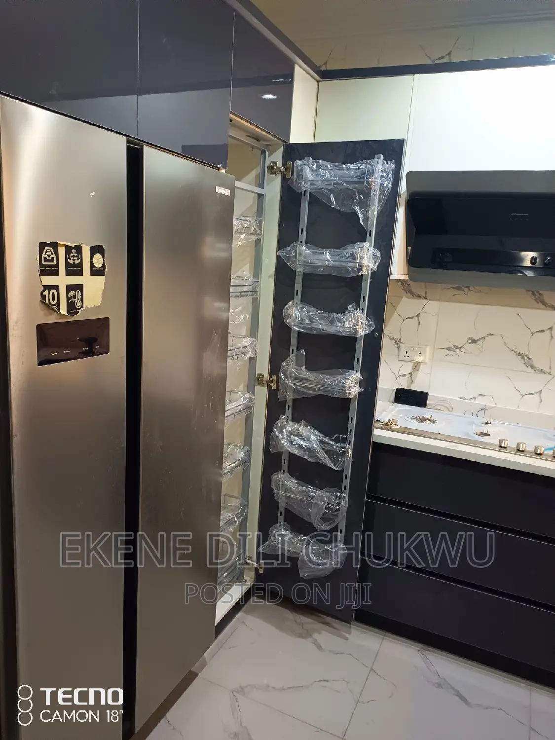 High Glossy Kitchen Cabinets