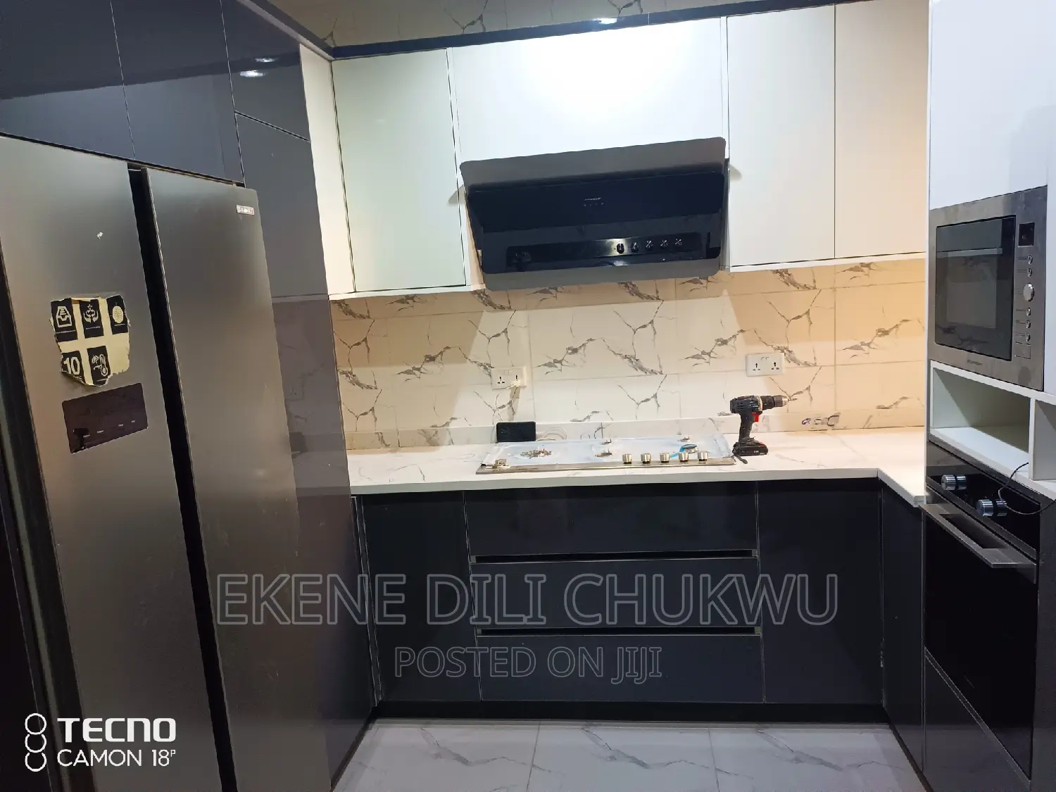 High Glossy Kitchen Cabinets
