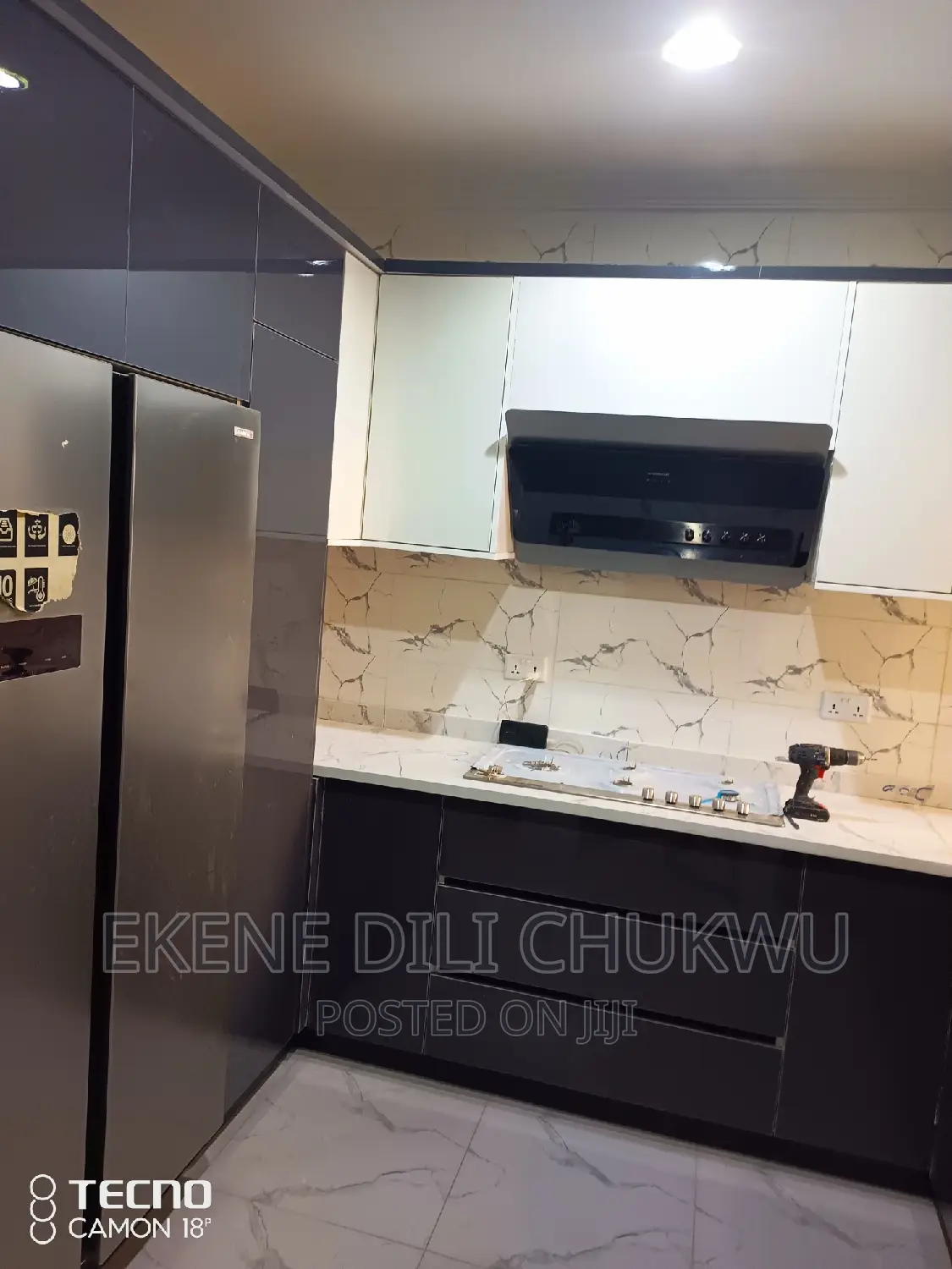 High Glossy Kitchen Cabinets