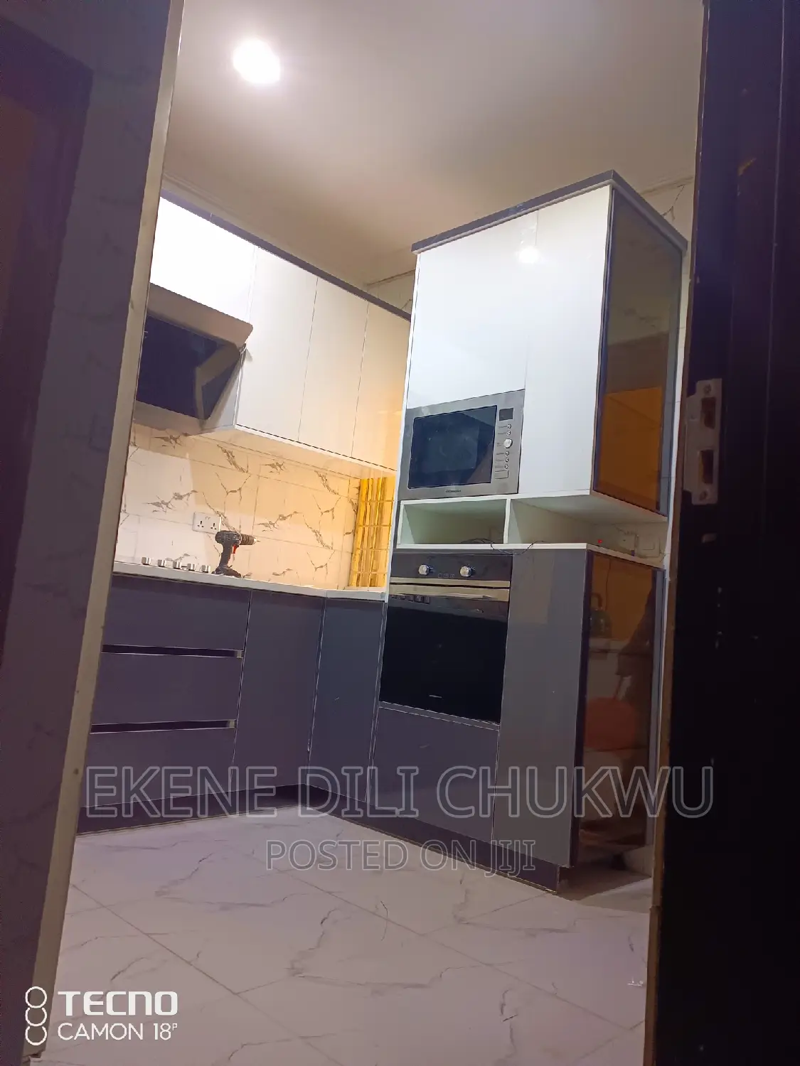 High Glossy Kitchen Cabinets