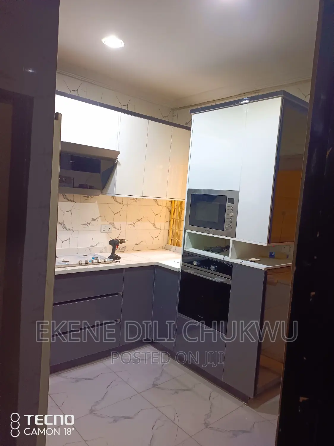 High Glossy Kitchen Cabinets
