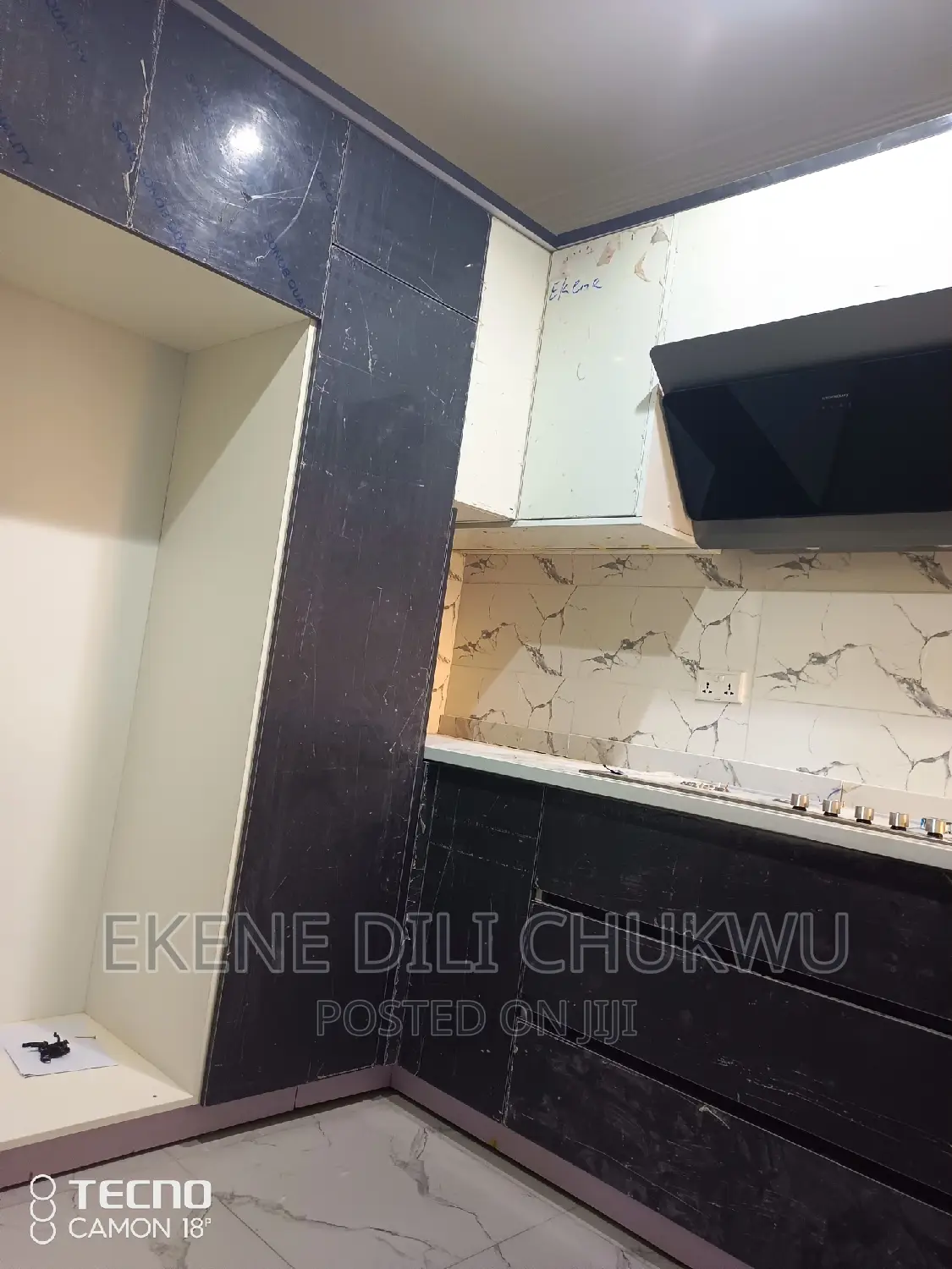High Glossy Kitchen Cabinets
