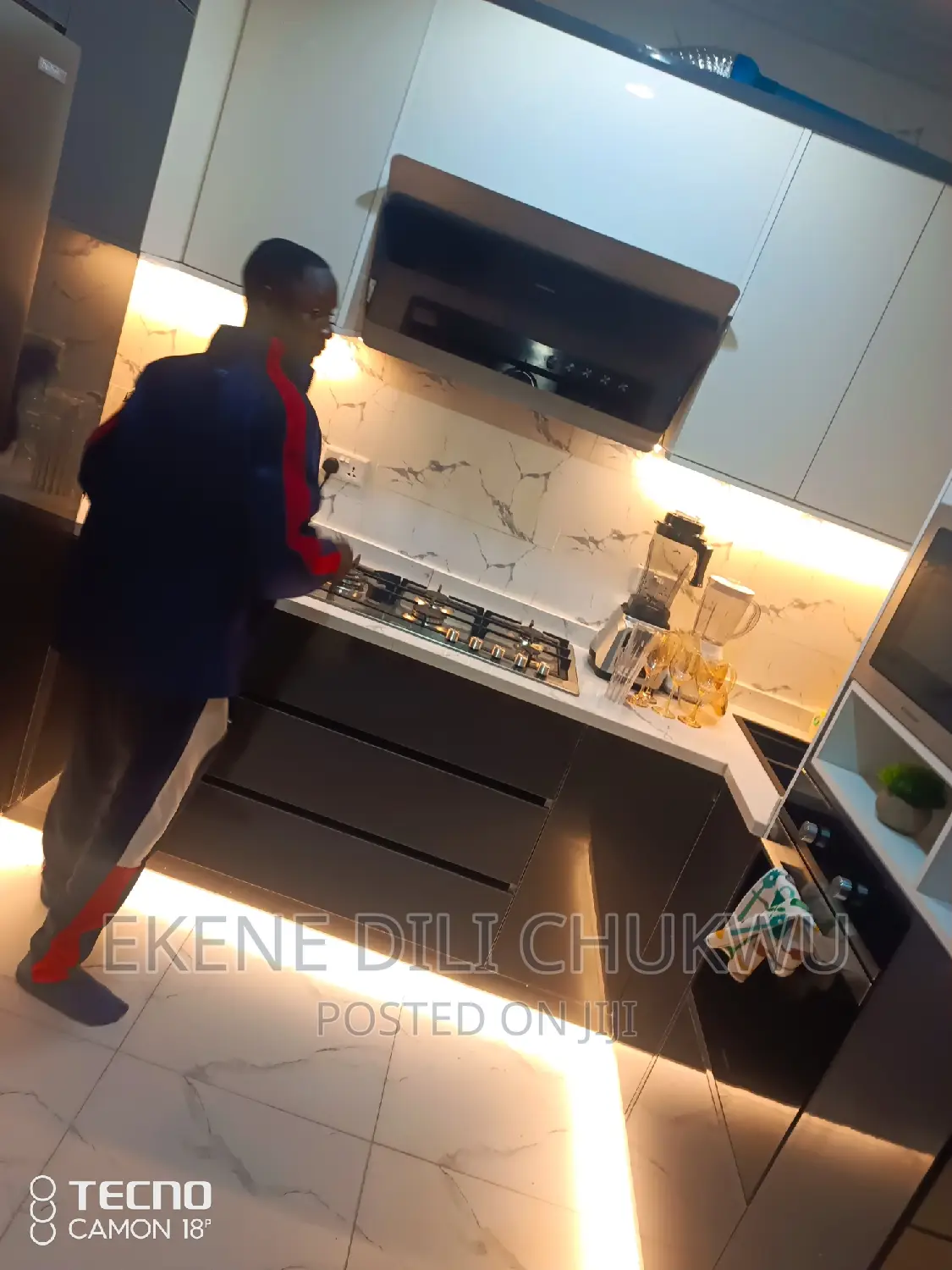High Glossy Kitchen Cabinets