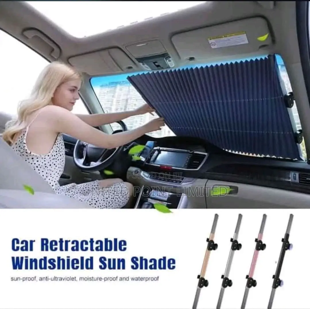 Car Retractable Windshield Sun Shade