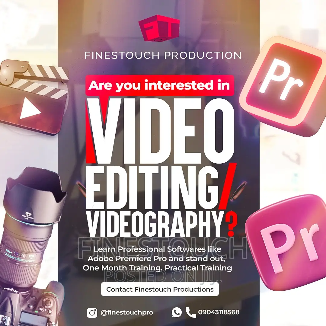 Video Editing Training - Adobe Premiere
