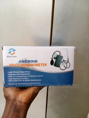 Aneroid Sphygmomanometer Blood Pressure Cuff With Stethoscop