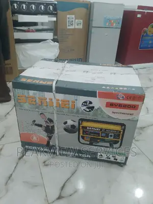 Brand Spanking 4.5kva Senwei Manual Generator Sv 6200