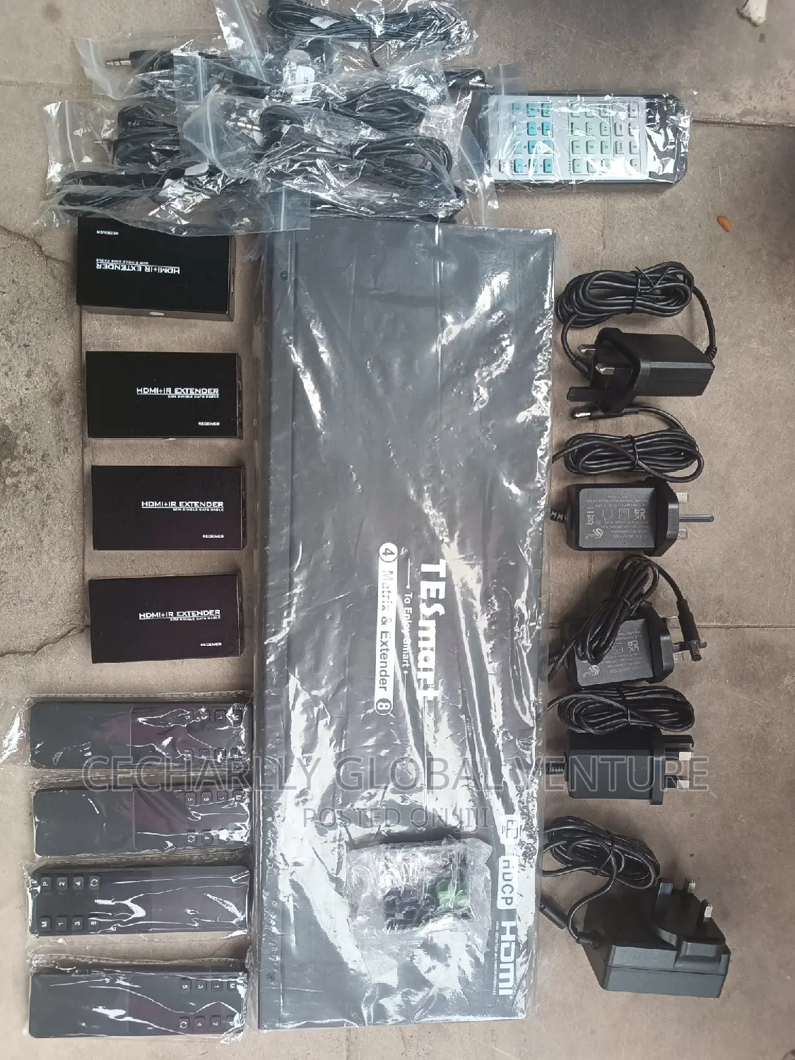 4×8 Hdmi Matrix Extender and Splitter