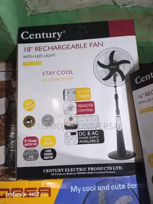 CENTURY 18inches Rechargeable Fan/FRC-45-E
