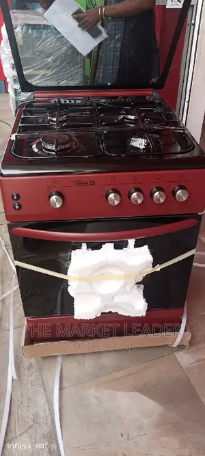 Scanfrost 4 Burnersgas Cooker With Oven + Grill Ck6400r