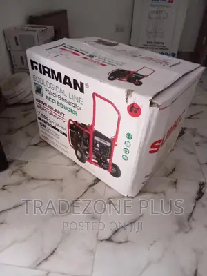 Original Firman-7.5kva Generator +Tyre