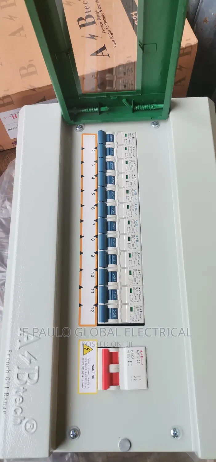D12 Consumer Units 12 BREAKERS