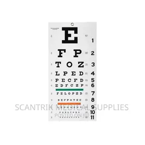 Snellen Chart Sun Board